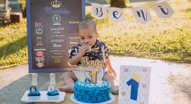 Infantil de Benício - Smash the Cake
