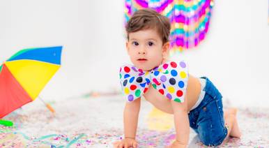 Mini Ensaio Infantil de Ensaio Infantil de Carnaval Bernardo