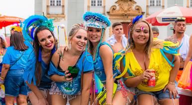 Comemoração de Bloco Unidos da Cambalhota