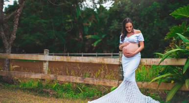 Ensaio Gestante de Ensaio Gestante Aline