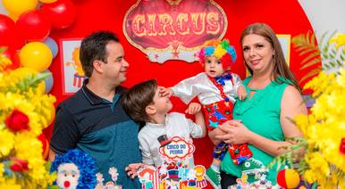 Aniversário Infantil de Festa em Casa do Pedro