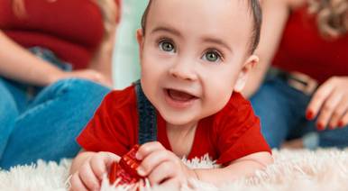 Mini Ensaio Infantil de Ensaio Natal Heitor