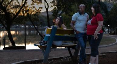 Família de Flávio, Ane e Gabi