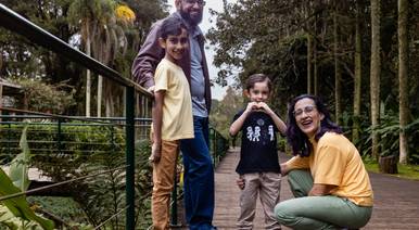 Família de Grazi, Euclides, João e Dante