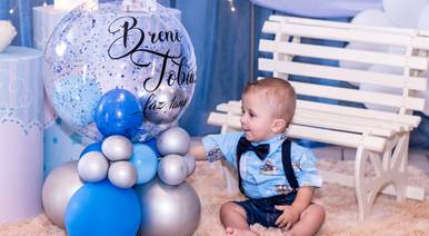 Aniversário de Aniversário de 1 ano do Breno 