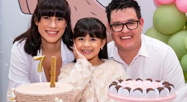 evento de 7 anos da Cecília