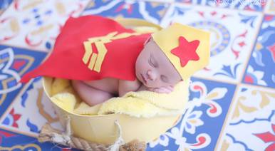 Newborn de Lívia 7 dias