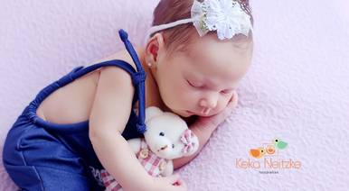 Newborn de Manuela 16 dias