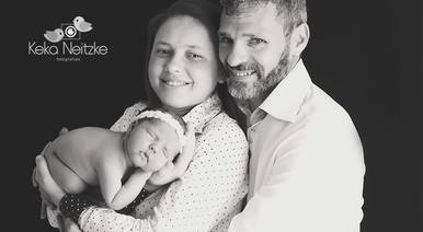 Newborn de Hannah 8 dias