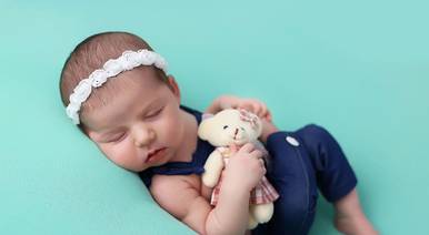 Newborn de Maria Eduarda 14 dias