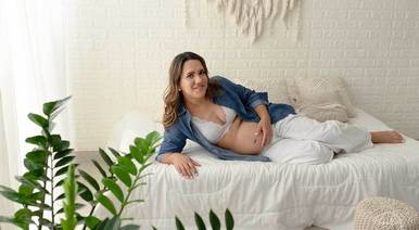 Gestante de A aventura está começando