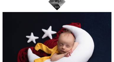 Newborn de A segunda foto premiada a gente nunca esquece!