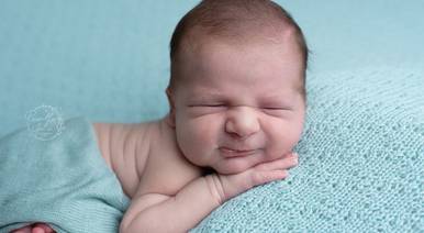 Newborn de Um recém-nascido delicioso
