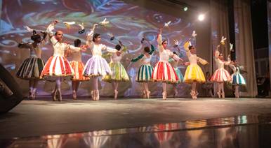 Ballet Infantil de Sobre uma noite linda de Ballet
