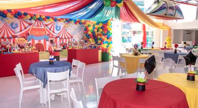 Festa Infantil de Festa de Circo - Henrique 1 ano