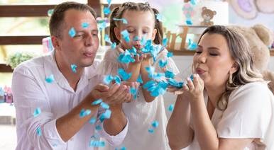 Gestante de Chá Revelação Henrique