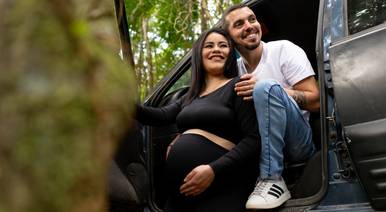 Gestante de À Espera da Ísis: Uma Jornada de Emoção e Aventura