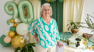 Aniversário de 90 Anos Erna