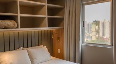 Arquitetura de Fotos para Airbnb Apto 26m