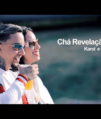 Gestante de Cha Revelacao Karoline e Omar