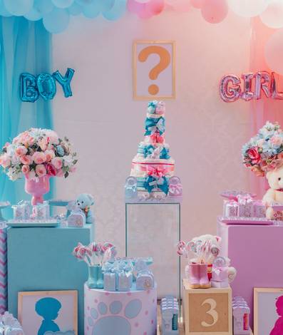 Gestantes de Chá Revelação do Heitor