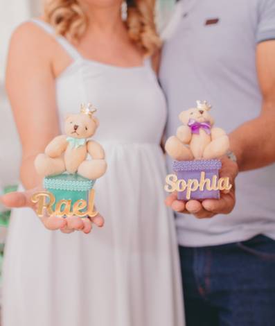 Gestantes de Chá Revelação do Rael