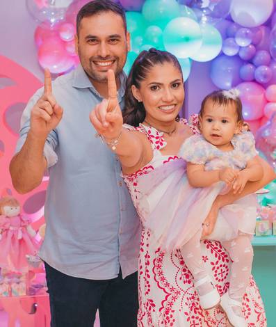 Festas Infantis de JÚLIA - 1 ANINHO