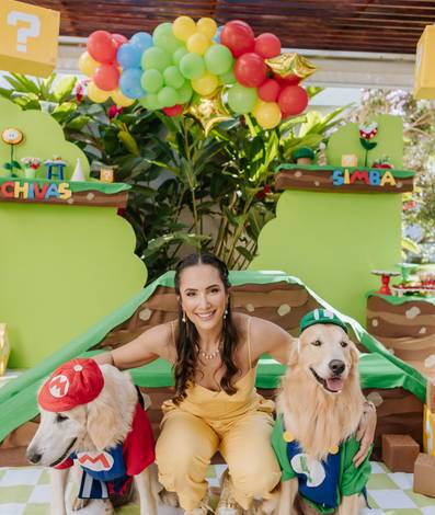 Festa Pet de CHIVAS E SIMBA - FESTA PET