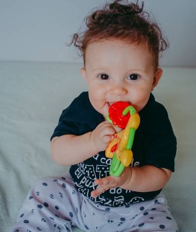 Pequenos de 7 meses do José Heduardo