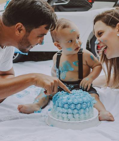 Pequenos de Smash the cake - Joaquim