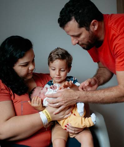 Parto de Fotografia de Parto no Hospital Santa Luzia: O Nascimento do Pedro