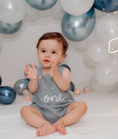 Ensaio de 1 ano de Ensaio Fotográfico em Estúdio: 1 ano do Theo