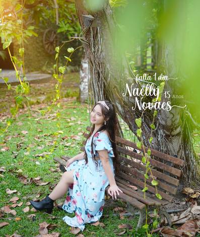 Ensaio de 15 Anos de Naelly Novaes