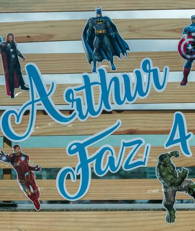 Aniversário de Arthur - 4 anos