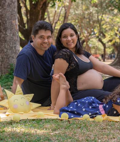 Ensaio Gestante de Ensaio Gestante em parque - Recife