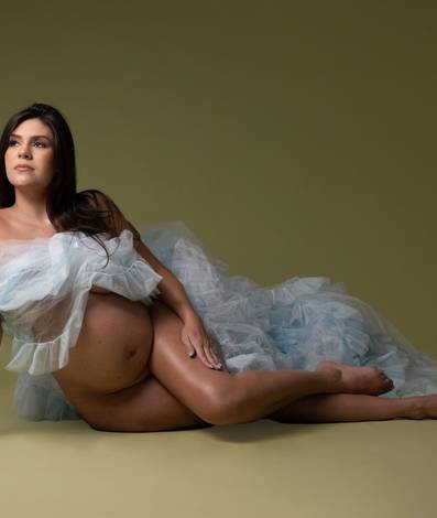 Gestante de Marcela & Leonardo à espera do  Vicente 