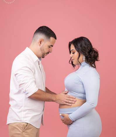 Gestante de Vanessa & Hélio à espera de  Melissa