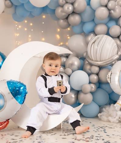 Smash the cake  de Theo - 1 ano