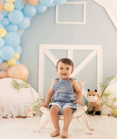 Smash the cake  de Tiago - 1 ano 