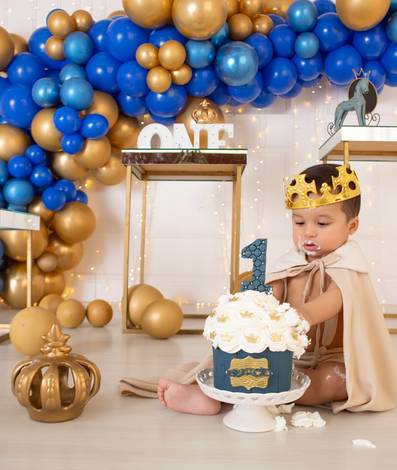 Smash the cake  de Benicio - 1 ano
