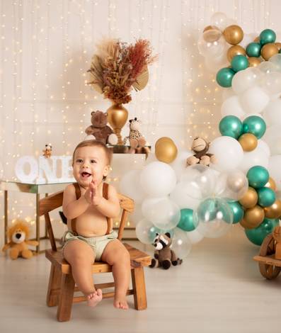 Smash the cake  de Davi - 1 ano