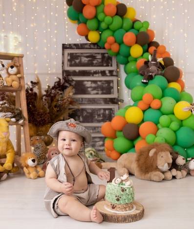 Smash the cake  de Lucas - 1 ano