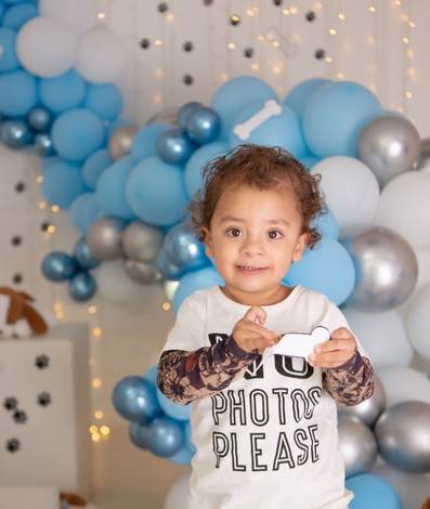 Tá de Parabéns infantil de Lucca - 2 anos