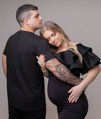 Gestante de Dami & Ruan à espera do Davi 