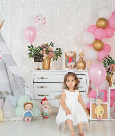 Tá de Parabéns infantil de Manuela - 2 anos