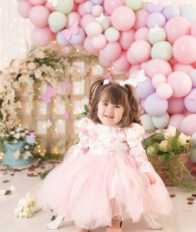 Tá de Parabéns infantil de Cecilia - 2 anos