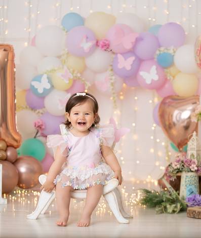 Smash the cake  de Manuela - 1 ano