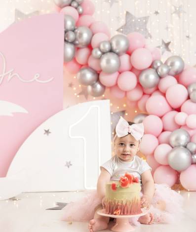 Smash the cake  de Martina - 1 ano