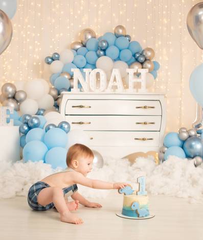 Smash the cake  de Noah - 1 ano
