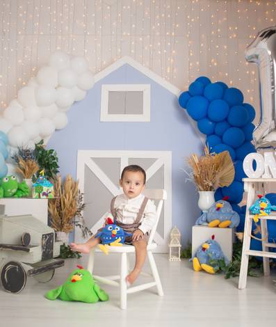 Smash the cake  de Vicente - 1 ano 